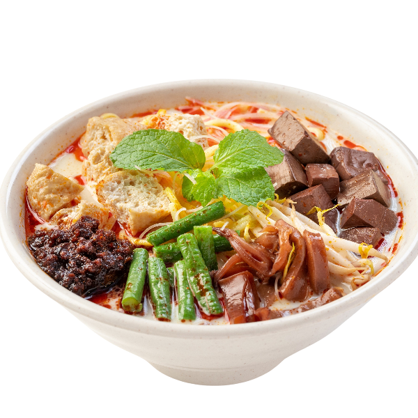 (Soup)Normal Curry Mee (汤)普通咖喱面