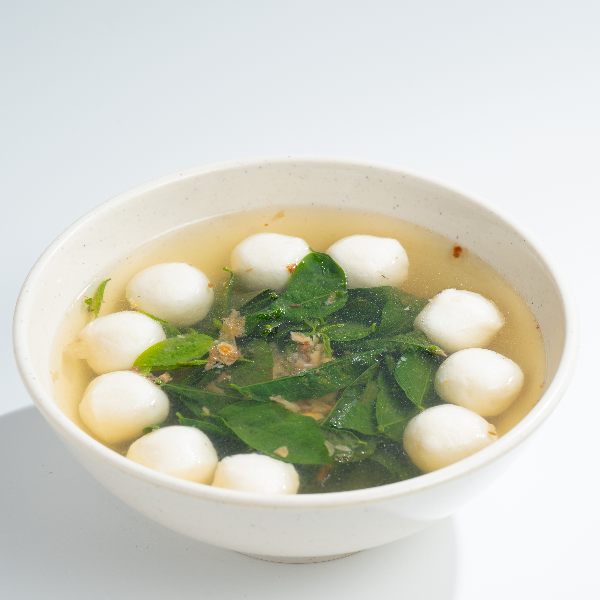 Fishball soup ( 10pcs) 鱼圆菜汤