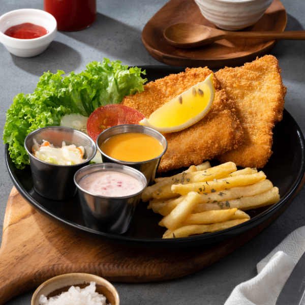 (F02) Cheezy Fish & Chip